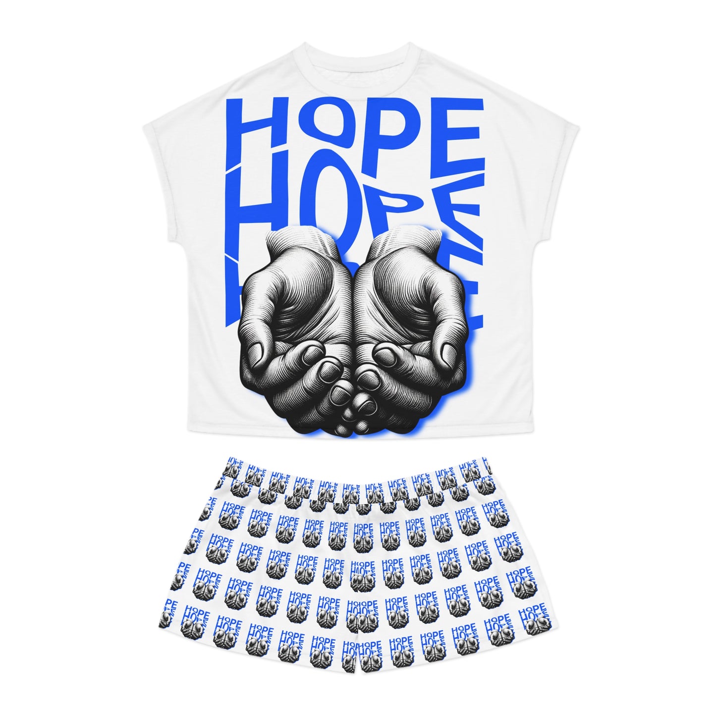 Hopeful Women's Short Pajama Set