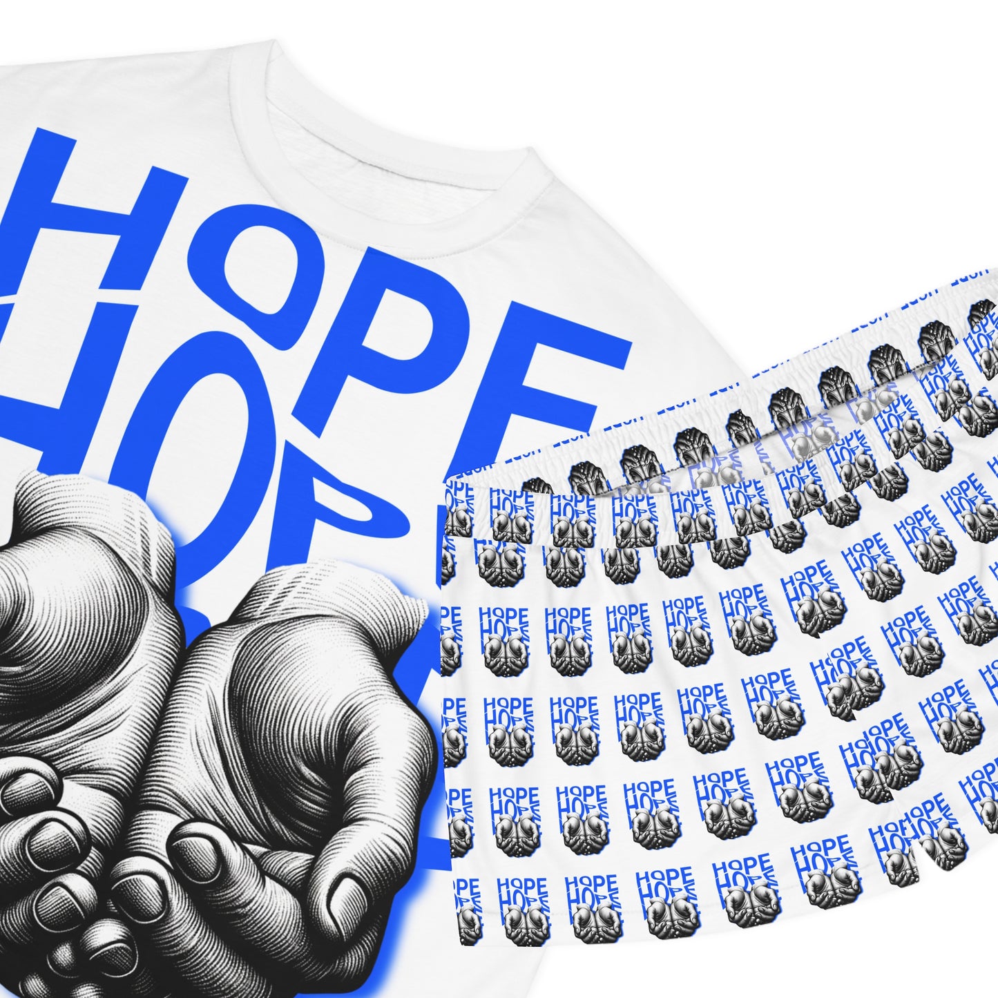 Hopeful Women's Short Pajama Set