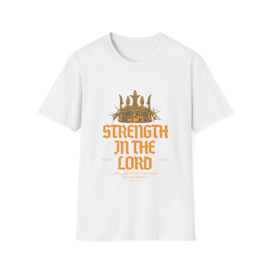 Strength in the Lord Unisex T-Shirt - Inspirational Faith Apparel